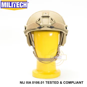 

Ballistic Helmet NIJ Level IIIA 3A DE 2019 New Fast High XP Cut ISO Certified Bulletproof Helmet With 5 Years Warranty--Militech