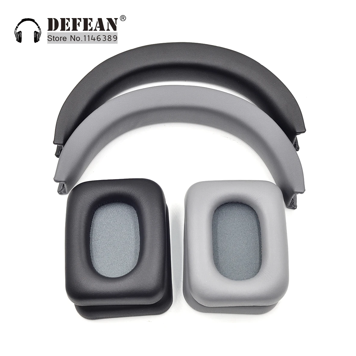 Replacement Earpads Foam Ear Pads Cushions Headband For Monster
