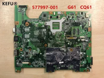 

KEFU free 577997-001 DA00P6MB6D0 for HP G61 CQ61 motherboard GL40 DDR2 motherboard Tested Good