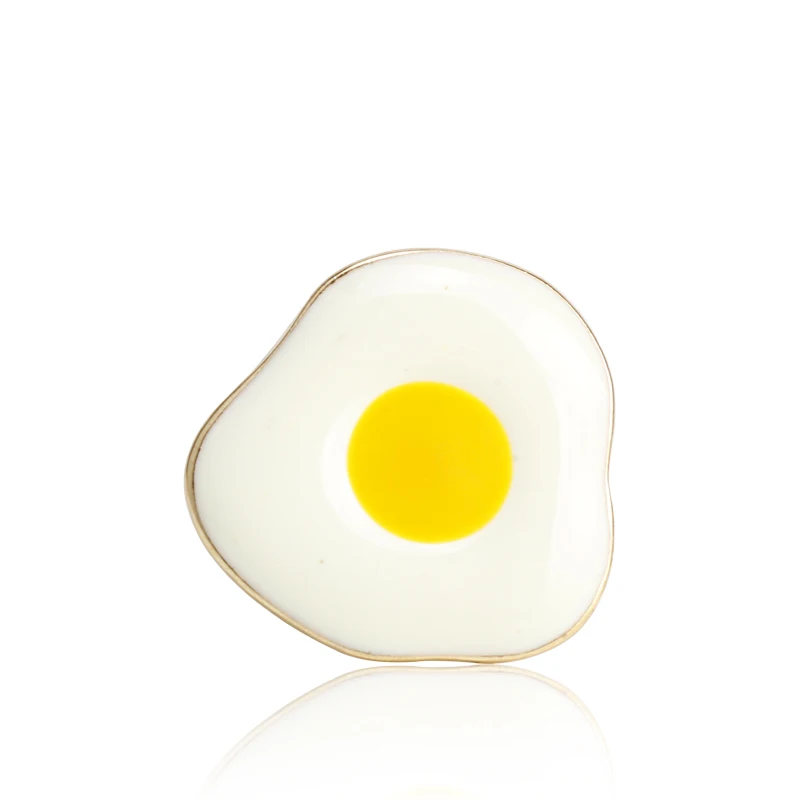 Funny Jewelry Egg Omelette Rings for Women Girlsin Rings from Jewelry
