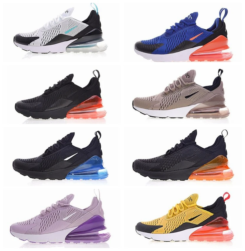 

New Max Hot Air VaporMax 270 Mens Women Running shoes Flair Triple Black 27C OG PRESTO AH8050 Racer Basketball TN Plus Chaussure