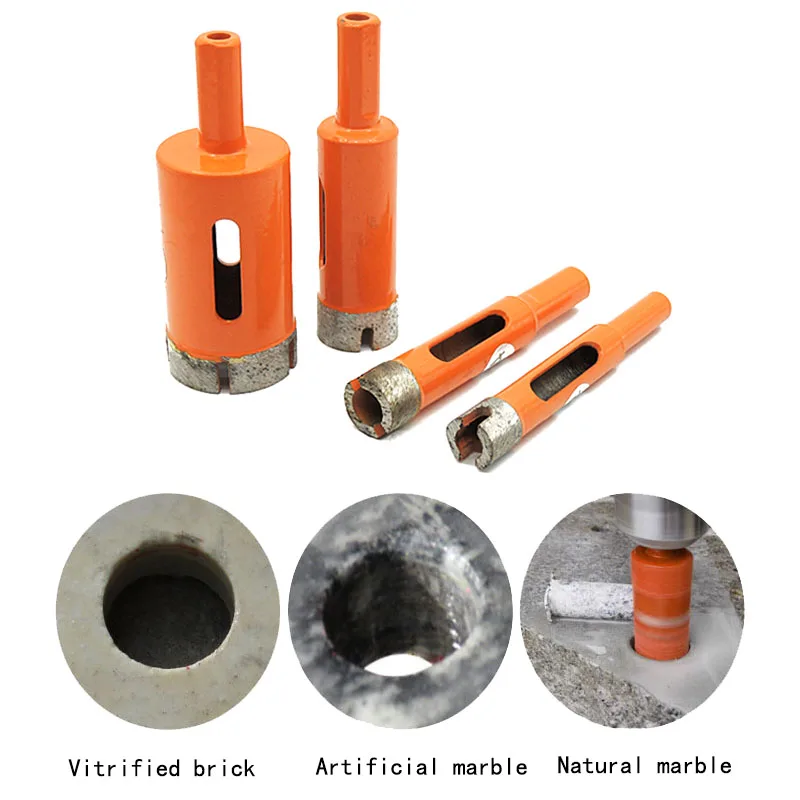 1Pcs 6-38mm Diamond Drill Bit Coated Drilling Hole Cutter For Stone Ceramic Marble Tile Glass Power Tools Hole Saw Set
