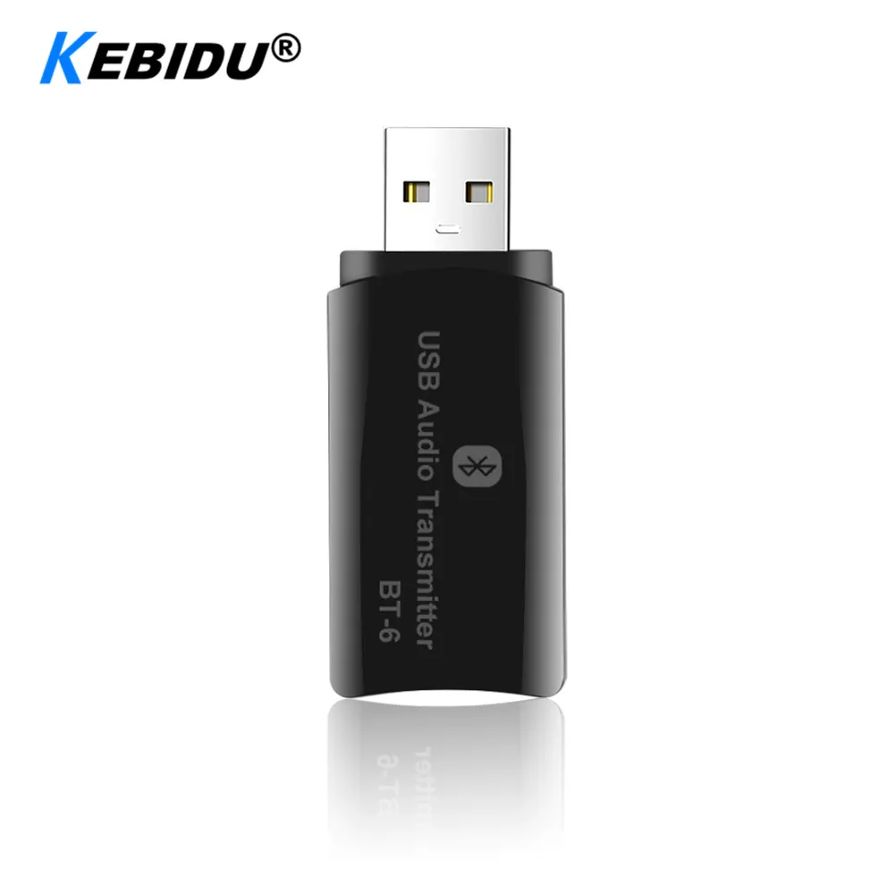 Kebidu USB Bluetooth адаптер беспроводной BT-6 передатчик для ПК компьютер Музыка Аудио приемник гарнитура