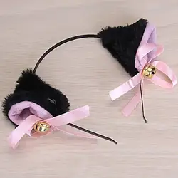 Сделать горячий Cat Косплэй набор Paw КОГОТЬ перчатки уха Hairclip хвост галстук-бабочку костюм