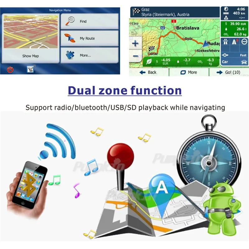 Best RM-VWTY90 9 inch Android 5.1 Car Multimedia Stereo Player A2DP GPS 1G DDR3 +16G NAND Memory Flash for VW Passat Golf Jetta Polo 2