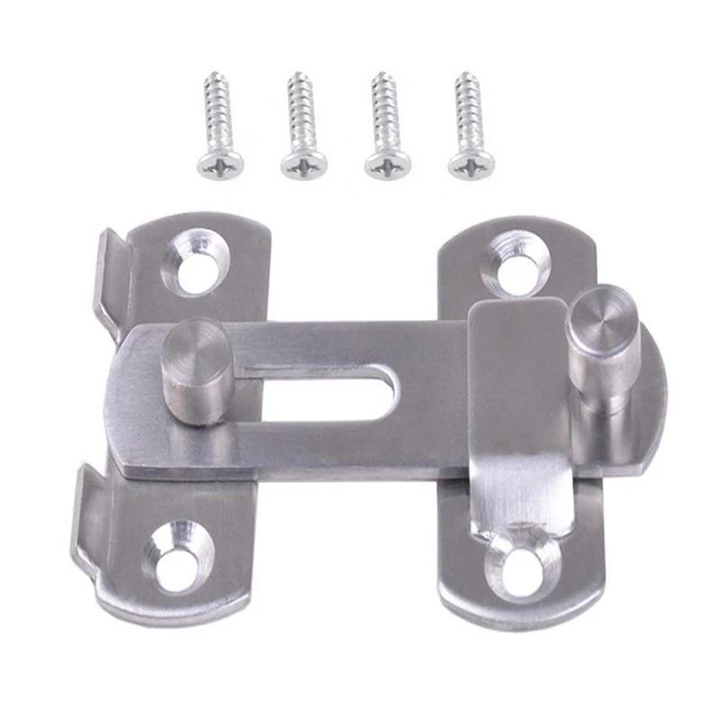 

Hasp Latch METAL Hasp Latch Lock Sliding Door Lock for Window Cabinet Fitting