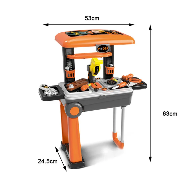  Children's Play House Toy Kitchen Tool Trolley Suitcase Portable Suit Children's Toys