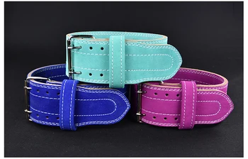 

Thickness Genuine Leather Weight Lifting Belt Gym Training Waist Back Support Squat Weightlifting Belt