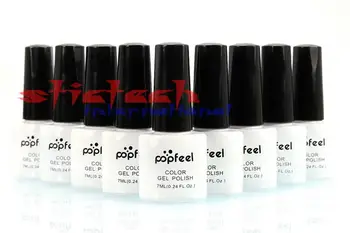 

by dhl or ems 100pcs Nail Gel Polish 12 Vivid Colors for Choose Naked Series Lasting LED UV Gel Manicure Nail Art Nail Polish