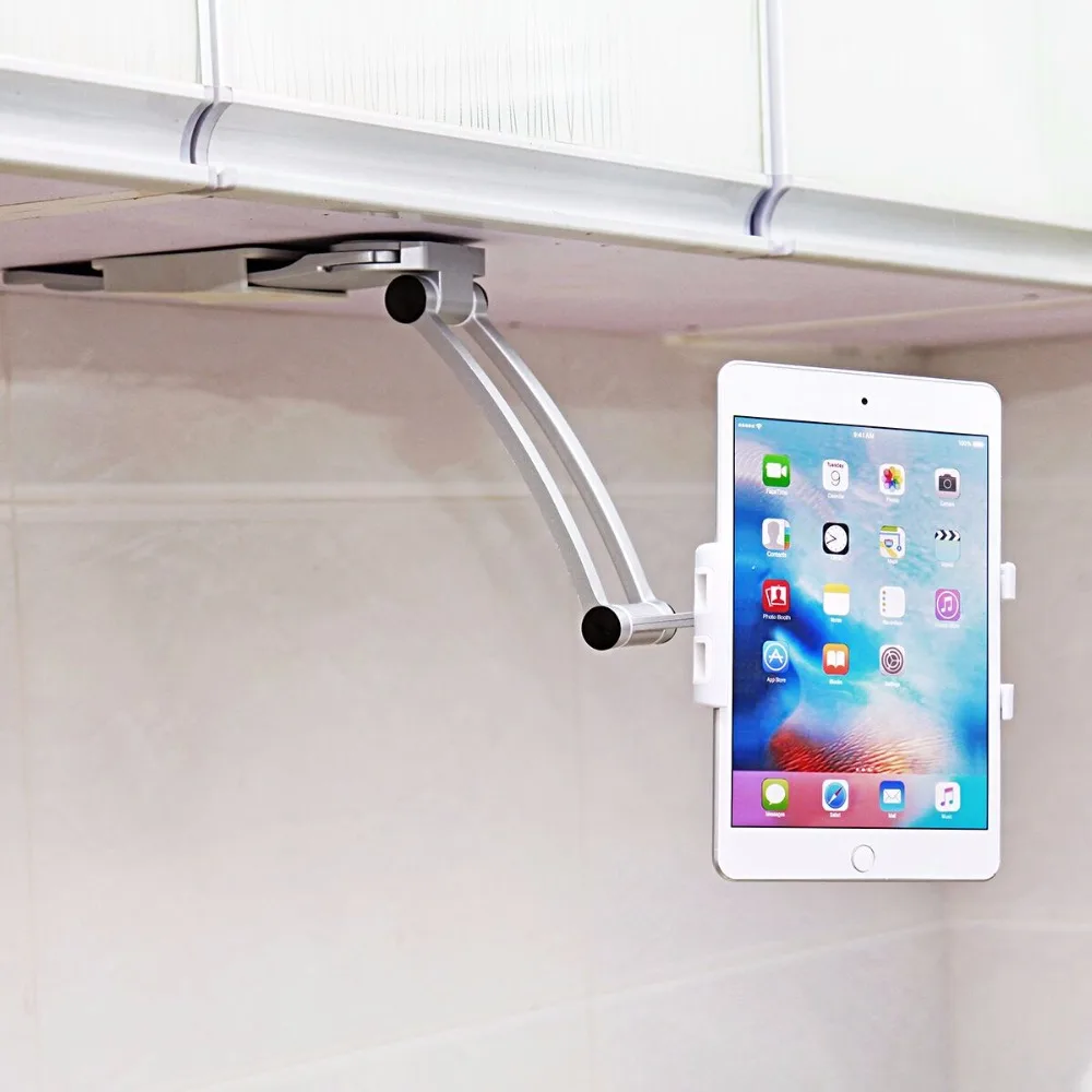 Смартфон держатель PC телефон Кухня Tablet держатель 13,4 19 см Ширина для iPad samsung Tablet PC держатель 360 градусов