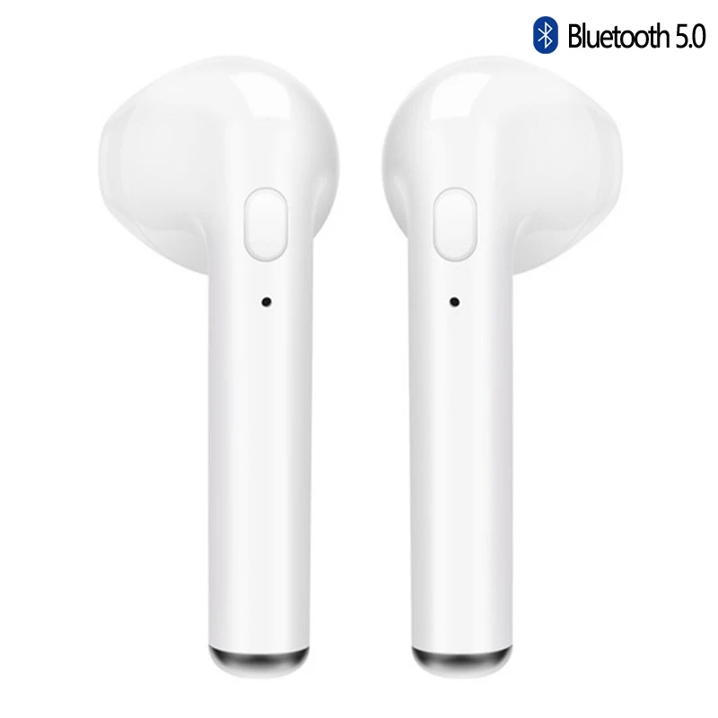 Лидер продаж беспроводные наушники вкладыши I7 i7s TWS бинауральные Bluetooth 5 0