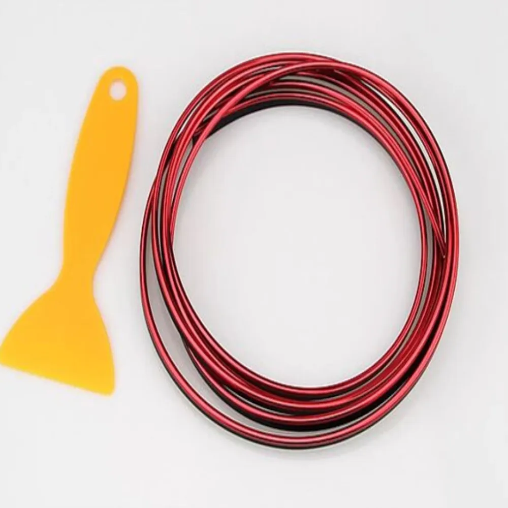 5 м/лот автомобильный Стайлинг Универсальный DIY холодная линия гибкое украшение