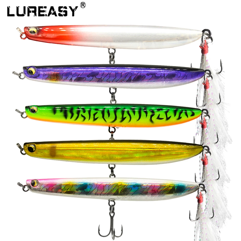 LUREASY Quality Bait 12CM 19G Fishing Lure Minnow Laser Hard Artificial