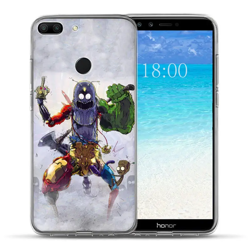 Роскошный чехол Dragon Ball Рик и Морти для huawei Honor 10 9 8 Lite 8X7 7A 7X 7C 8C 8A 6A 6X чехол Funda Capinha Etui - Цвет: 0871