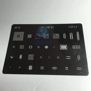 

5pcs/lot BGA reballing reball stencil for Samsung s4 WIFI flash CPU power audio ic