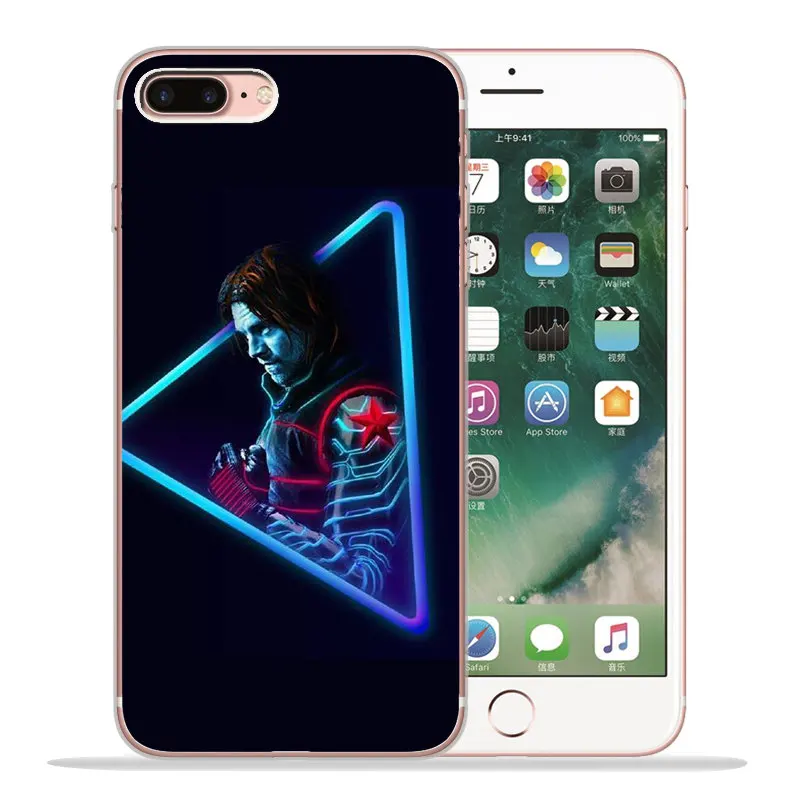 Роскошный чехол Marvel для iPhone X, XR, XS, Max, 5, 5S, SE, 6, 6 S, 7, 8 Plus, силиконовый чехол, чехол, Capinha Etui, Железный человек, Тор, ракета - Цвет: 1050