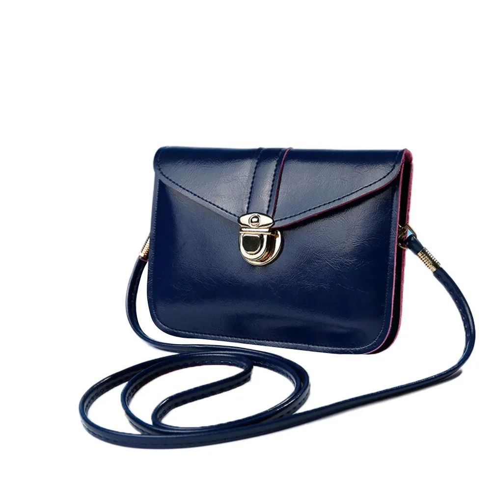 Винтажная модная сумка-кошелек, сумка из искусственной кожи, сумка-мессенджер на одно плечо, большая мини-сумка 10Jun 22 - Цвет: I