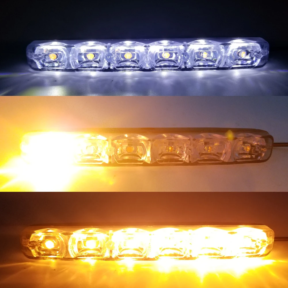 Coomir 1/ pair Daytime Running Led Lights Lamp DC 12/ V High Brightness Waterproof for Audi Q7/ Car