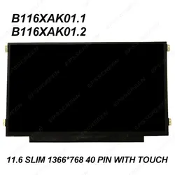 Для HP Chromebook 11 G5 ЭО/G6 EE дисплей 1366*768 матрица WXGA 11,6 ''EDP LCD светодиодный Экран W/сенсорный экран Панель 40 PIN slim + цифровом формате