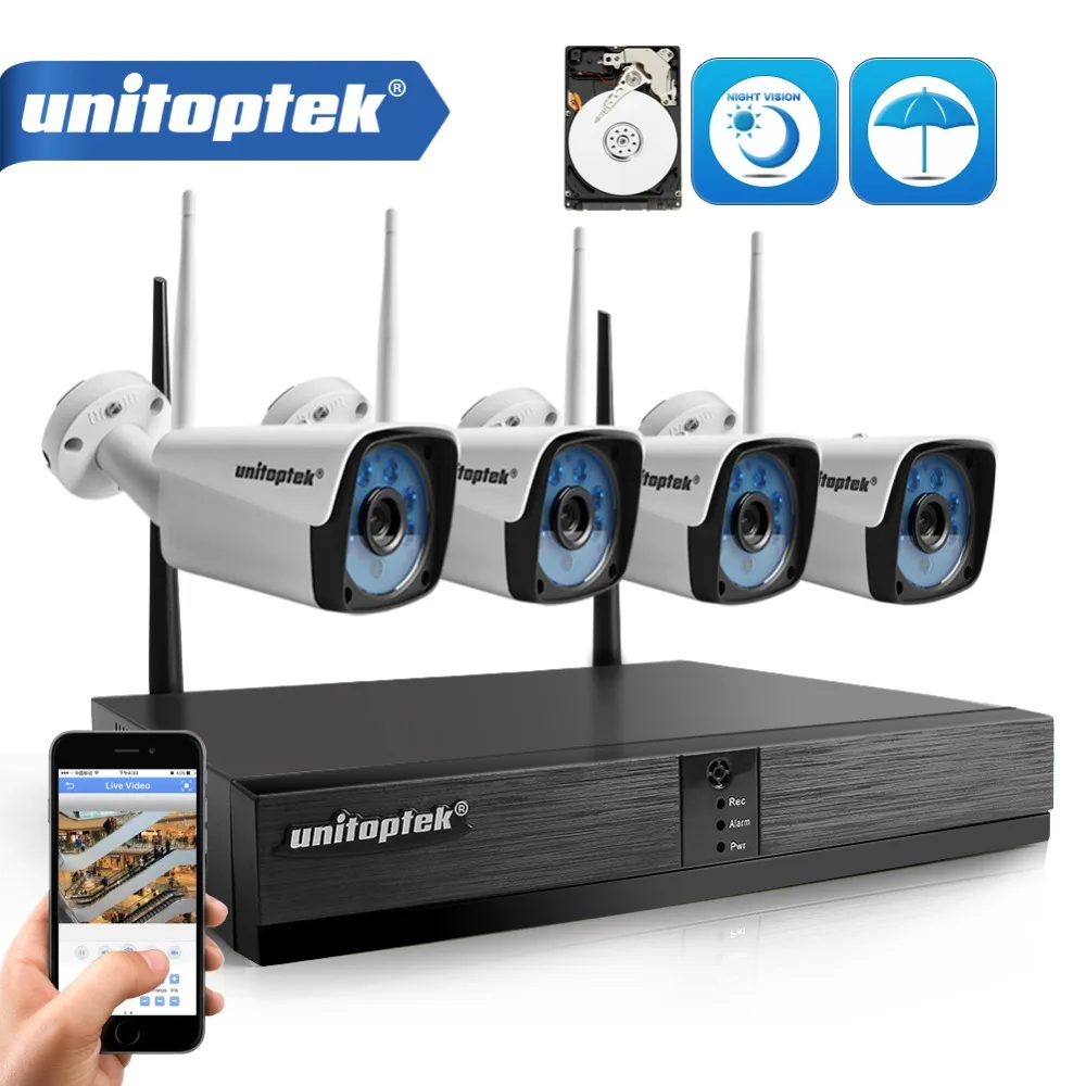 4CH 720P HD Wireless NVR Kit P2P 720P 1.0MP Indoor Outdoor IR Night Vision Plug and Play Security Camera WIFI CCTV System XMEye 4CH 720P HD Wireless NVR Kit P2P 720P 1.0MP Indoor Outdoor IR Night Vision Plug and Play Security Camera WIFI CCTV System XMEye