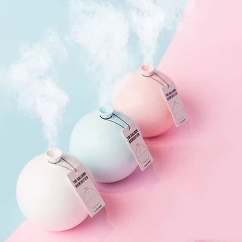 

VVPEC 180ML Household Humidifier Desktop Mute Colorful Lights Aromatherapy Diffuser Mini Ultrasonic Aroma Humidifier