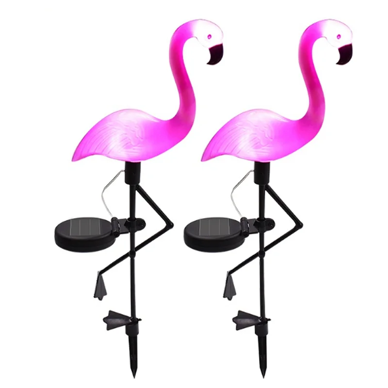 

Outdoor LED Waterproof Solar Flamingo Landscape Light Lantern Decorative Lawn Yard Lamp Pathway Light for Garden All Saints' Day