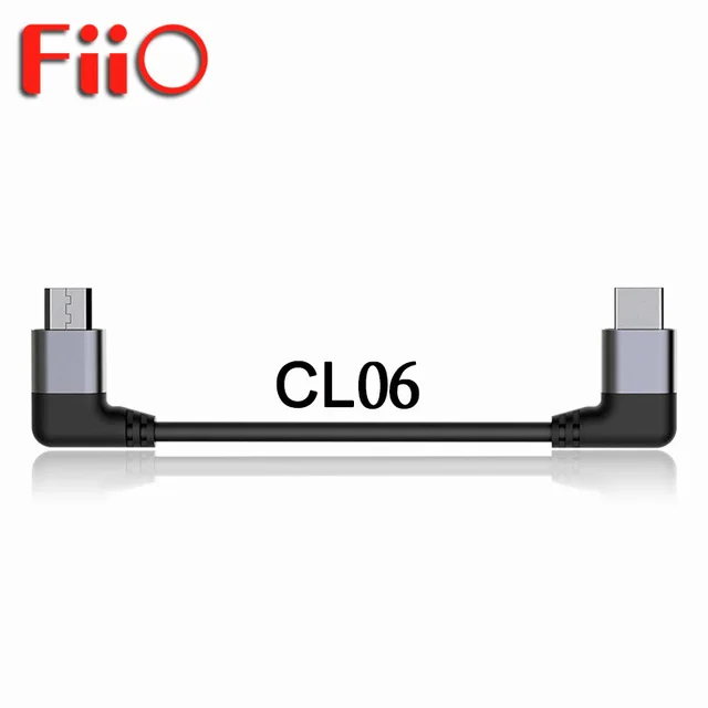 Кабель FiiO CL06 с разъемами Type C и Micro USB Hi Fi кабель для украшения звука мобильных