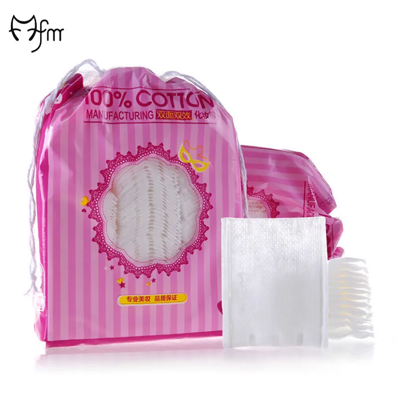 FM 200pcs Beauty Makeup napkins Face Cleaning Cotton Wheels Cotton Pads