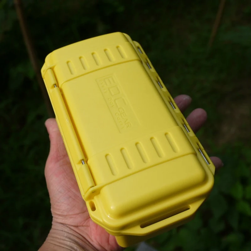 Urijk открытый противоударный водонепроницаемый защитный ящик с набором для выживания герметичный чехол-держатель инструменты для хранения оборудования сухой ящик