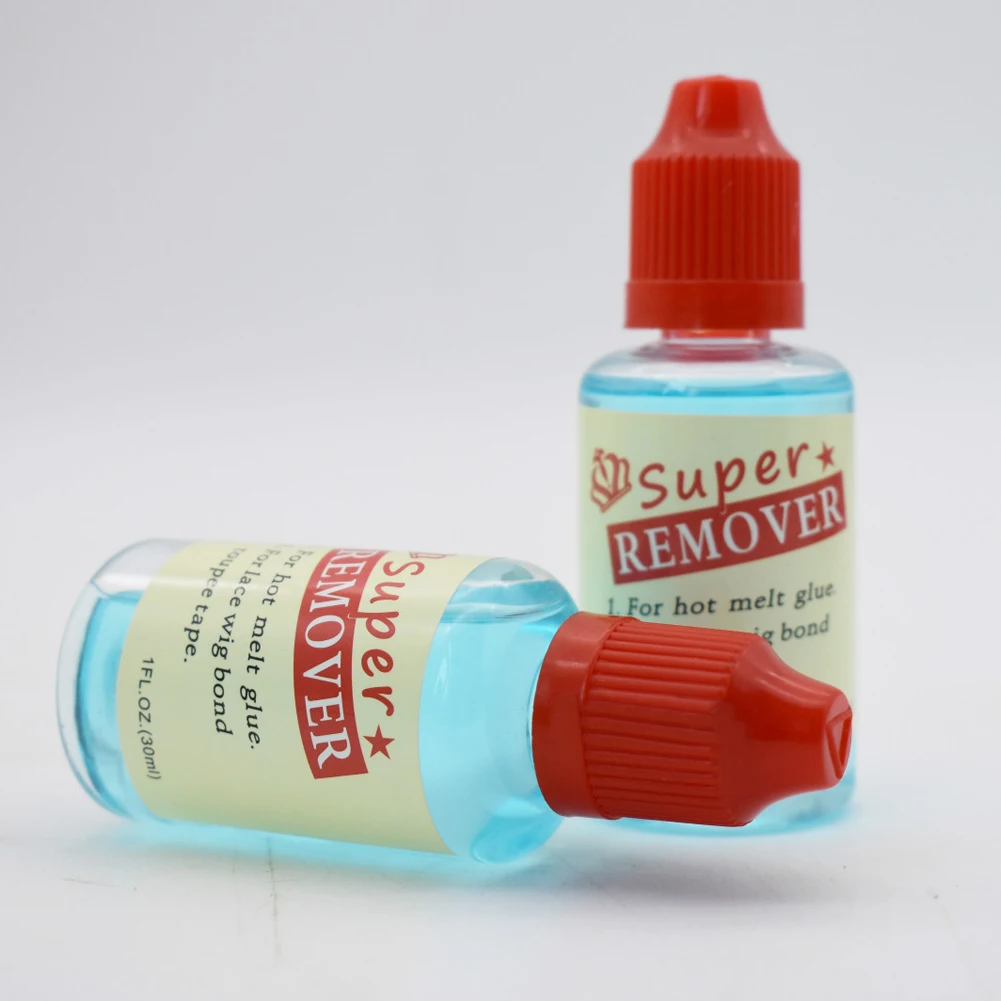 30ml Hair Extension Remover Lace Wigs Bond Hot Melt Glue Adhesive Removal Water