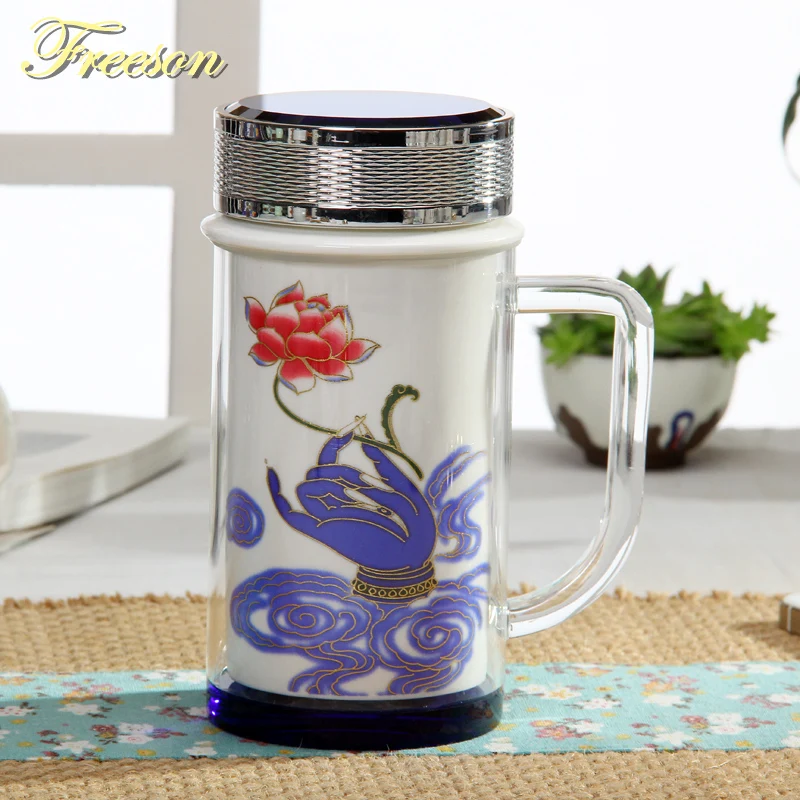 Glass Termos Office In Tea 99 traditional Chinese Porcelain Thermocup Flasks Thermos Ceramic Vacuum Cup 20Off Classic Flask Retro Us19 NnwkZ8PXO0
