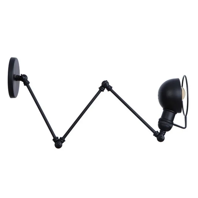black home interior wall sconces metal vintage bedroom bathroom