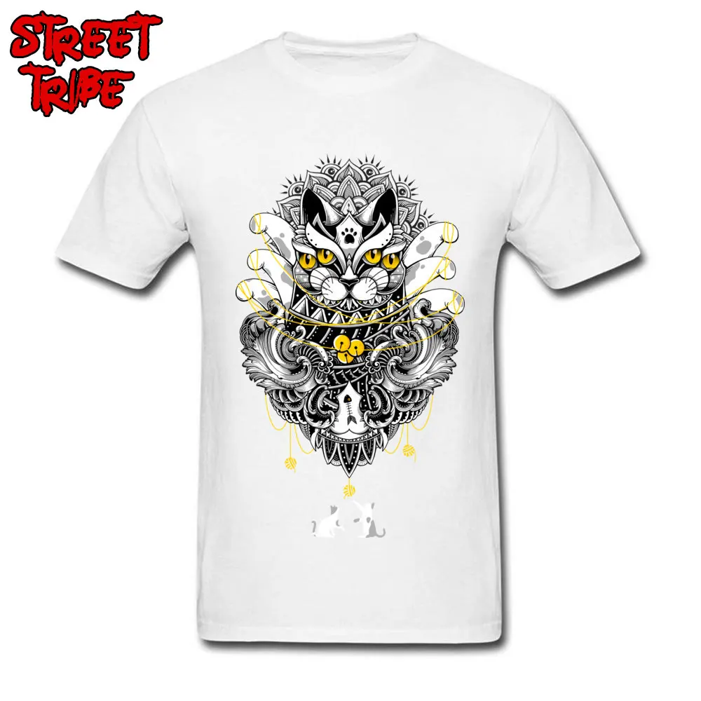  Mens T-shirts Cat Ritual Summer Tees All Cotton O-Neck Short Sleeve Design Tops Shirt Summer Free Shipping Cat Ritual white