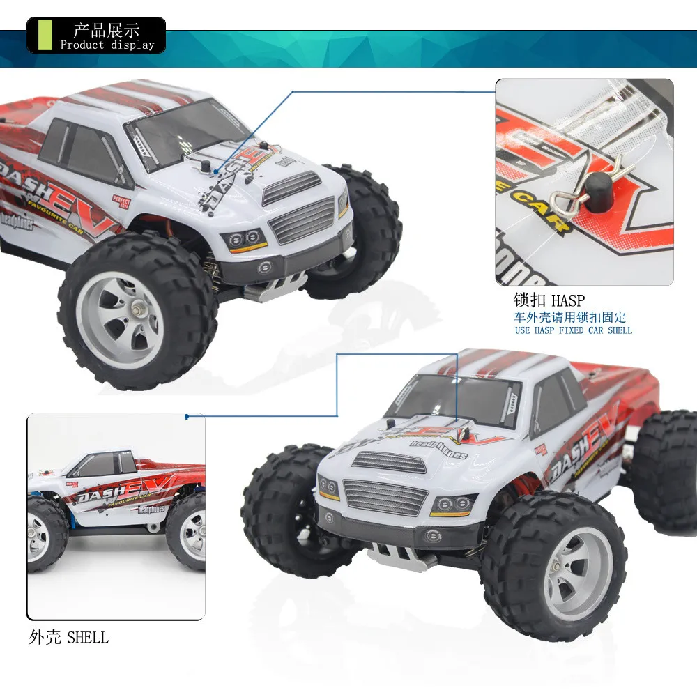 Рекомендуемый Wltoys 70 км/ч 1:18 2,4 г 4ch 4wd A959-B и A979-B пульт дистанционного управления RC гоночная машинка грузовик радиоуправляемое Багги внедорожник