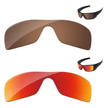 Противопожарные красные и медные коричневые 2 шт поляризованные Сменные линзы для солнцезащитных очков Batwolf оправа UVA и UVB Защита
