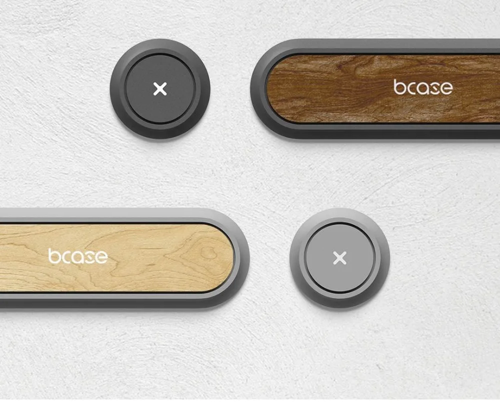 XiaoMi TUP2 Магнитный поглощающий кабельный зажим с высокой совместимостью практичная Магнитная основа текстура древесины для умной жизни
