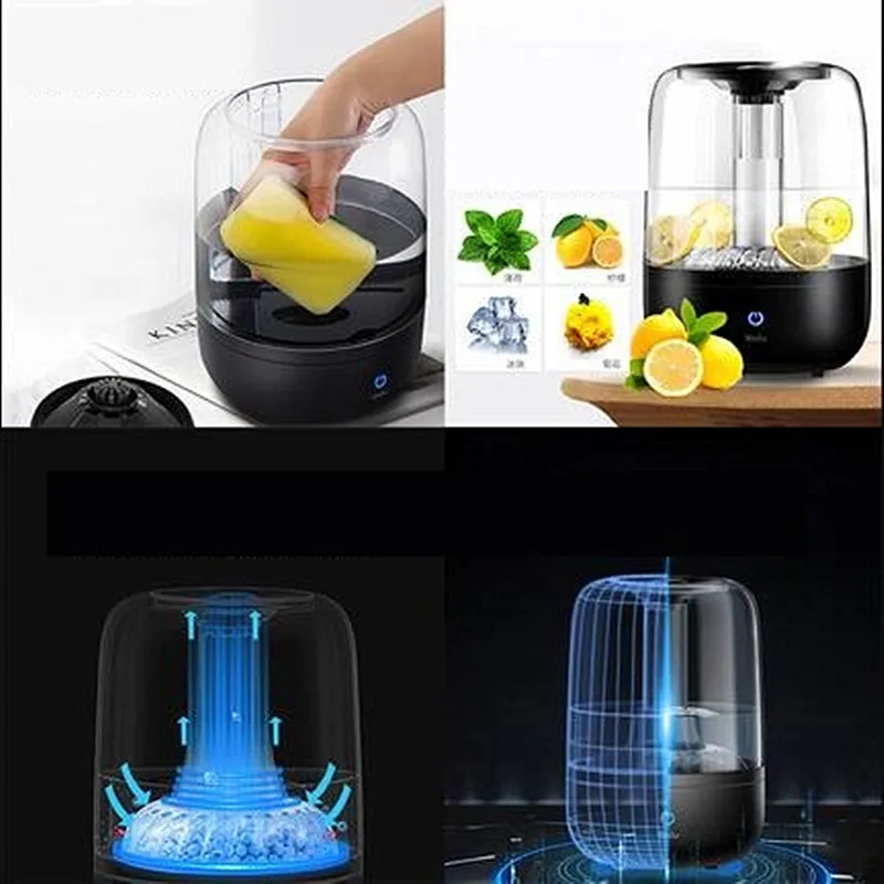 220V Electric Household Humidifier Top Add Water Aromatherapy Air