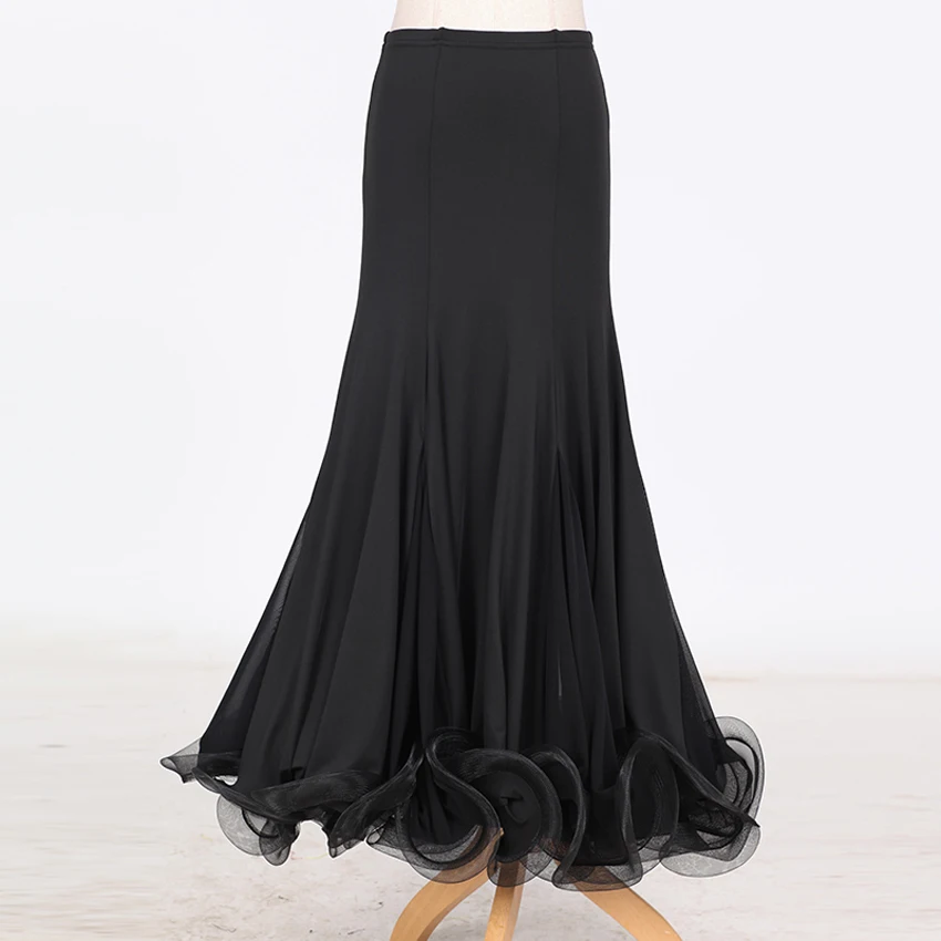 Girl Dance Costume Lady Ballroom Dance Skirt Female Modern Dancing Practice National Standard