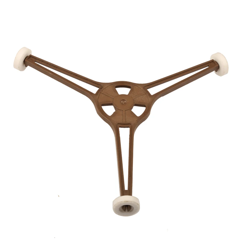 90mm Radius Three Tripods 18mm Wheel Runner/Turn Bracket Microwave Oven Accessories