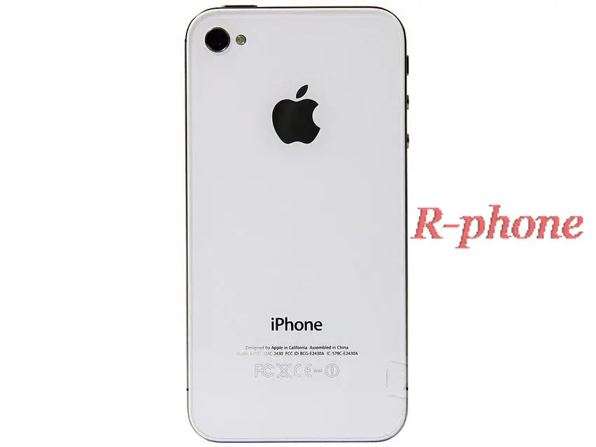 Б/у оригинальные мобильные телефоны Apple iPhone 4S 512MB 64GB 3," A5 двухъядерный 8MP wifi gps 3g WCDMA смартфон