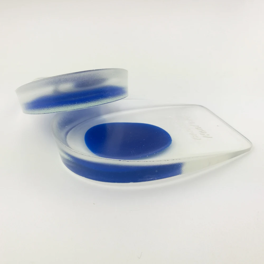 DORISLEN Gel Heel Cups For Plantar Fasciitis Support Massaging Pads