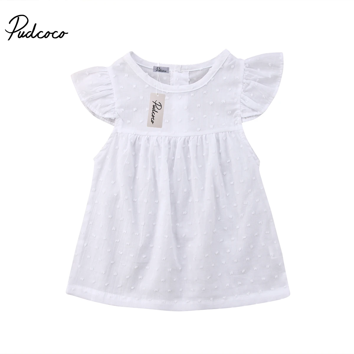 girls white sundress