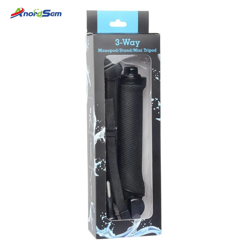 

Anordsem Accessories 3 Way Adjust Extension Arm Monopod Mount Tripod For Gopro hero 7 6 5 4 session 3 3+ SJCAM XiaomiYi 4k