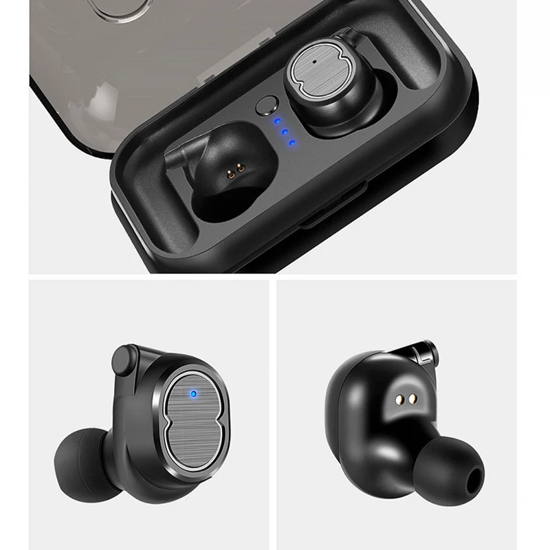 

New Wireless Bluetooth 5.0 Mini True Touches Earbuds Twins Earphone Headphone for iPhone Samsung