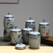 TANGPIN аксессуары для кофе и чая маленькая керамическая чайная добавка фарфоровая чайная канистра для чая