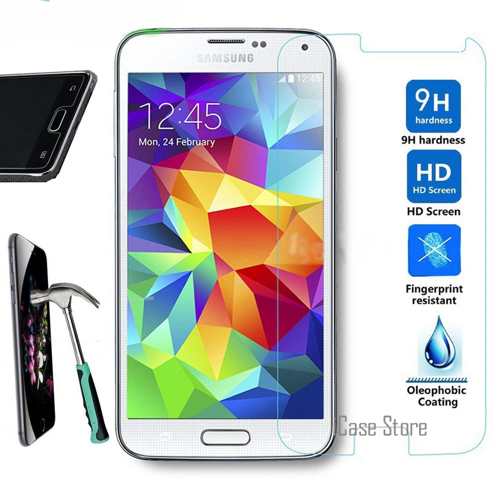 Топ с уровнем твердости 9 H закаленное Стекло для samsung Galaxy S2 S3 S4 S5 S6 A3 A5 A7 2016 2017 core Grand