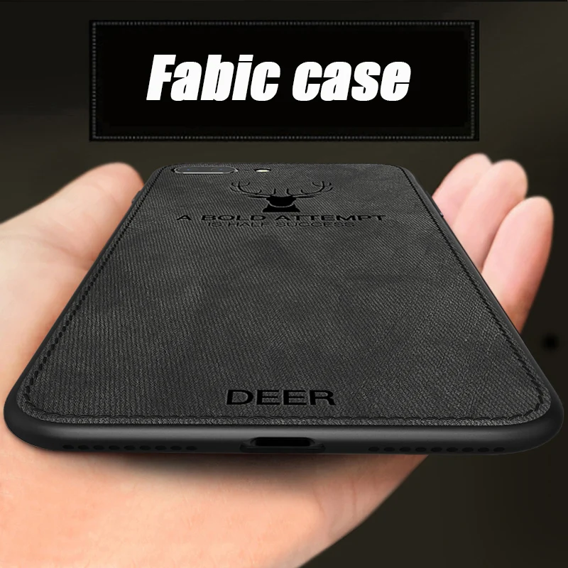 

For iphone Xs Max Xr Fabric Ultra-thin Canvas Silicon Phone Case For iPhone 7 8 6 6s Plus X Cloth Texture Soft Cover Coque