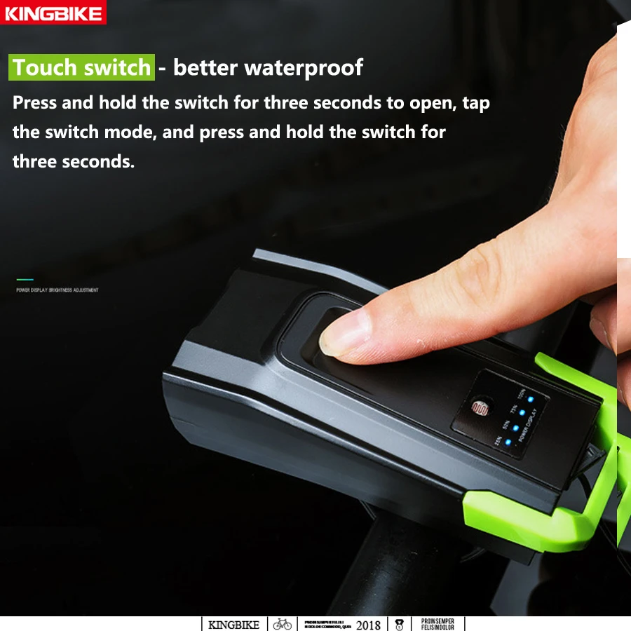 Cheap BATFOX Smart Bicycle Light Bike Headlight LED Taillight USB Rechargeable Touch Flashlight MTB Cycling Lantern For Bicycle Lamp 3