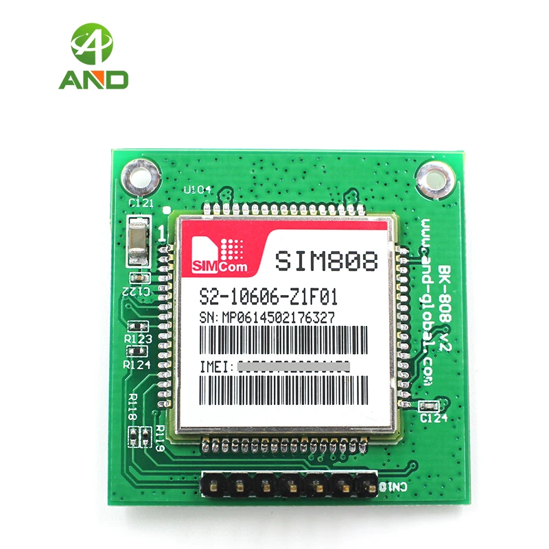 SIM808 GSM GPRS gps модульная четырехдиапазонная система sim808 макетная плата BK Поддержка