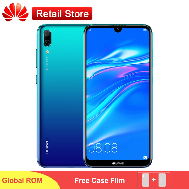 

Huawei Enjoy 9 Y7 Pro 2019 Smartphone 6.26" Fullview 4000mAh Face ID Snapdragon 450 Octa Core Android 8.1 13MP Cameras Phone